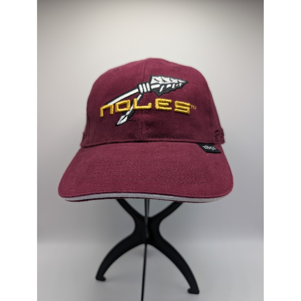 Florida State Seminoles Noles Hat Maroon Cotton Adjustable Strapback FSU Cap